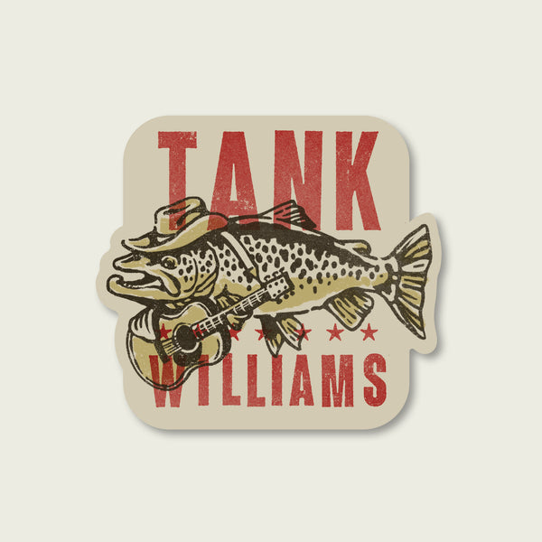 Tank Williams Decal