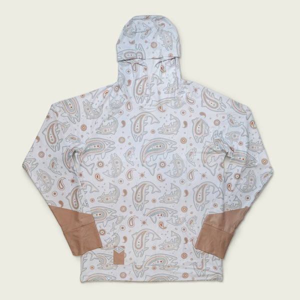Trout Paisley | UPF hoodie