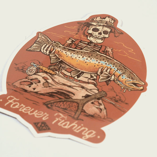 Forever Fishing | Brown Trout Decal