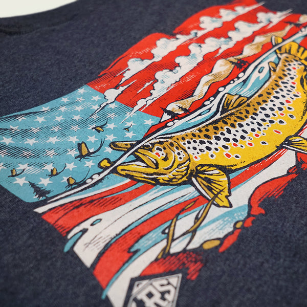 PHWFF Brown Trout Tee